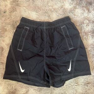 Nike Black Repel Woman’s Athletic Shorts with White Accents Sz sm
